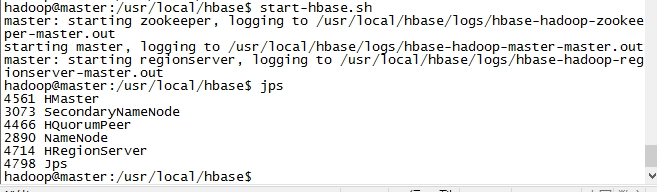 ڵhbase֮jps-master